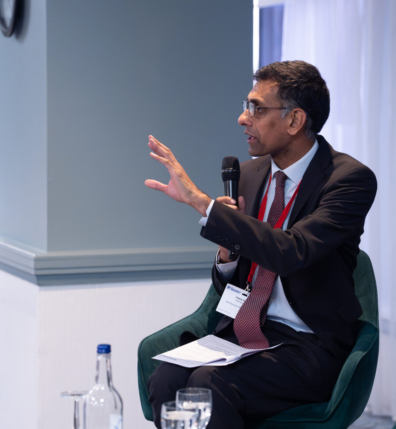 Habib Speaking at an Event